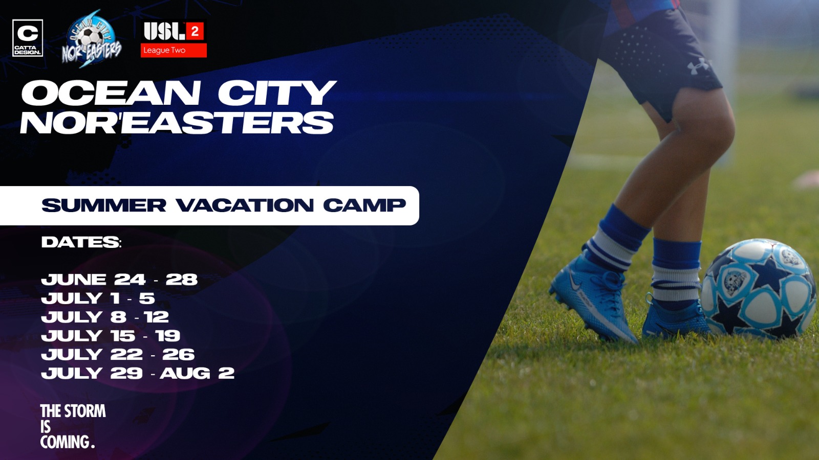 2024 Ocean City Nor'easters Summer Vacation Camps