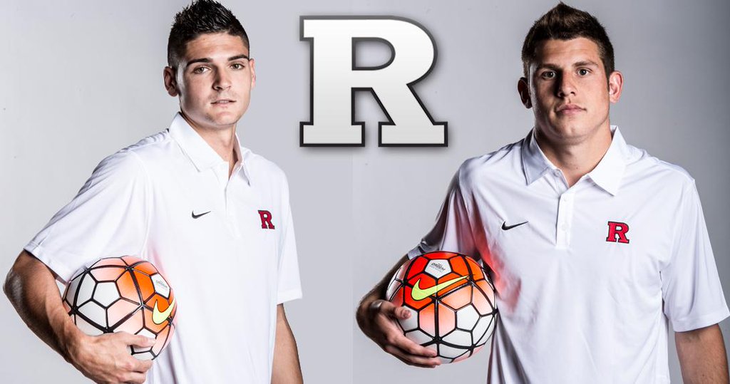 Mitchell Lurie and Mitchell Taintor were named co-captains at Rutgers during their senior season.