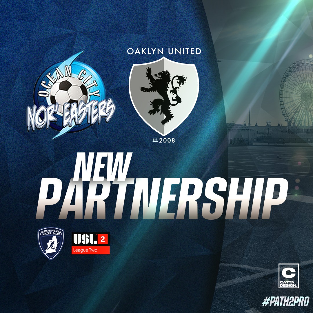 Nor'easters form partnership with EPSL's Oaklyn United FC
