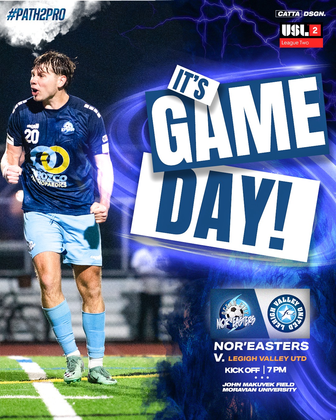 Preview: Unbeaten Nor'easters travel to face Lehigh Valley tonight