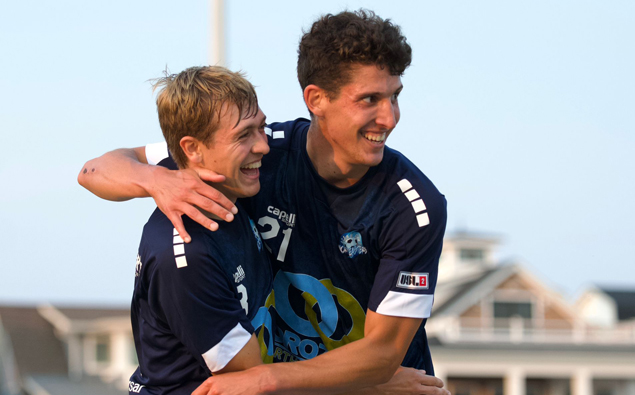 Ryan Becher's brace paces Nor'easters to 4-1 win vs. Lehigh Valley United at Beach House